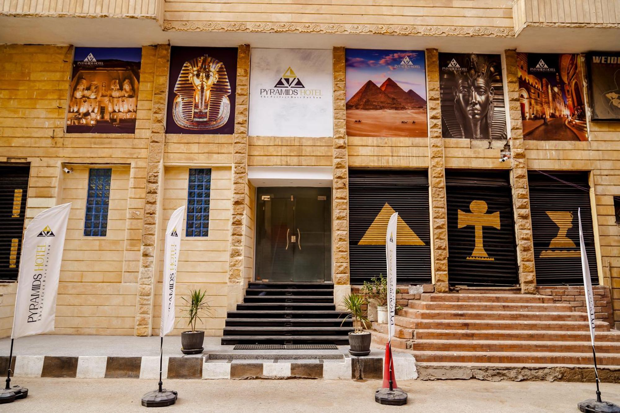Pyramids Hotel Kafrat al Jabal Bagian luar foto
